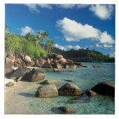 Seychellen, Mahe Island, Anse Royale Beach.3 Fliese (Vorderseite)