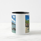 Seychellen, Mahe Island, Anse Royale Beach.3 Tasse (Zentrum)