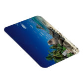 Seychellen, Mahe Island, Anse Royale Beach. Magnet (Rechte Seite)