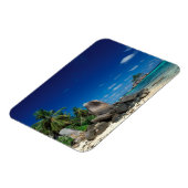 Seychellen, Mahe Island, Anse Royale Beach. Magnet (Linke Seite)