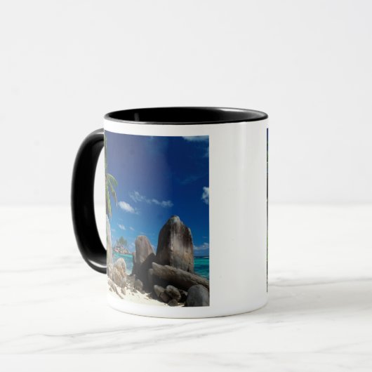 Seychellen, Mahe Island, Anse Royale Beach. Tasse (Vorderseite Links)