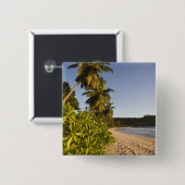 Seychellen, Mahe Island, Strand Anse Takamaka, Button (Vorne & Hinten)