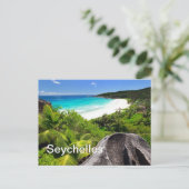 Seychellen Postkarte (Stehend Vorderseite)