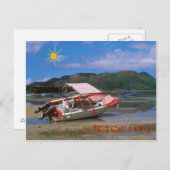 Seychellen Postkarte (Vorne/Hinten)