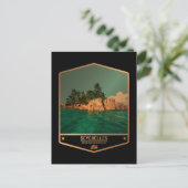 Seychellen Postkarte (Stehend Vorderseite)