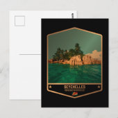 Seychellen Postkarte (Vorne/Hinten)