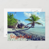 Seychellen Postkarte (Vorne/Hinten)