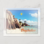 Seychellen Postkarte (Vorderseite)