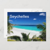 Seychellen Postkarte (Vorne/Hinten)
