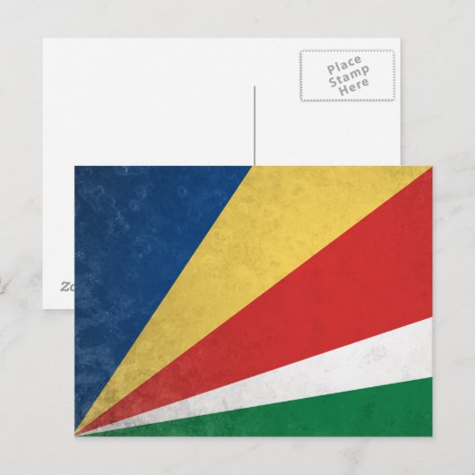 Seychellen Postkarte (Vorne/Hinten)