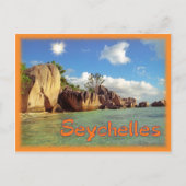Seychellen Postkarte (Vorderseite)
