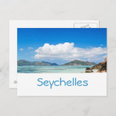 Seychellen Postkarte (Vorne/Hinten)