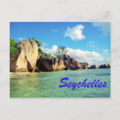 Seychellen Postkarte (Vorderseite)