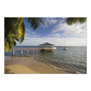 Seychellen, Praslin-Insel, Anse Bois de Rose, Fotodruck