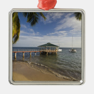Seychellen, Praslin-Insel, Anse Bois de Rose, Ornament Aus Metall