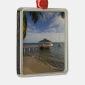 Seychellen, Praslin Island, Anse Bois de Rose, Ornament Aus Metall (Rechts)