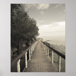 Seychellen, Praslin Island, Anse Bois de Rose, Poster