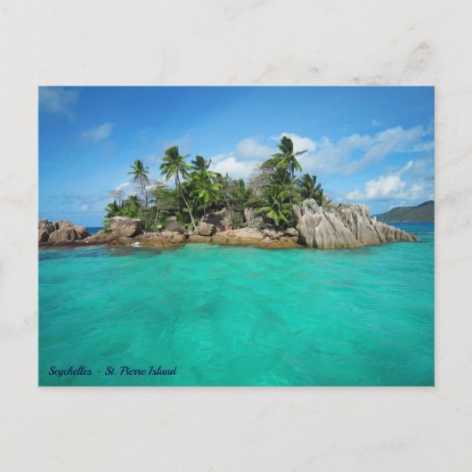 Seychellen, Praslin - Tropeninsel - Foto Postkarte (Vorderseite)