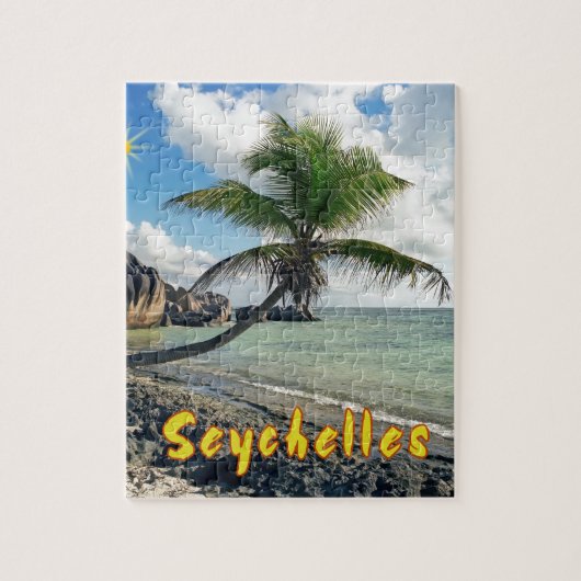 Seychellen Puzzle (Vertikal)