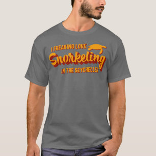 Seychellen schnorcheln Lover Zitat T-Shirt