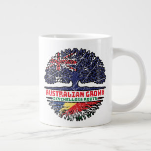 Seychellen Seychellois Australischer Baumbestand Jumbo-Tasse
