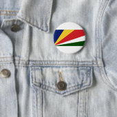 Seychellen-Staatsflagge Button (Beispiel)
