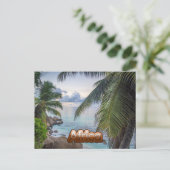 Seychelles archipelago, tropical, postkarte (Stehend Vorderseite)