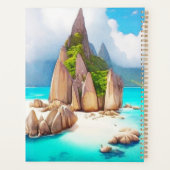 Seychelles Beach Art Ocean Lover Planer (Rückseite)