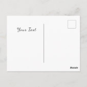 Seychelles Beach Art Ocean Lover Postkarte (Rückseite)