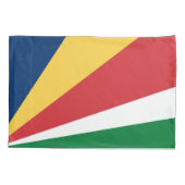 Seychelles Flag Kissenbezug (Rückseite)