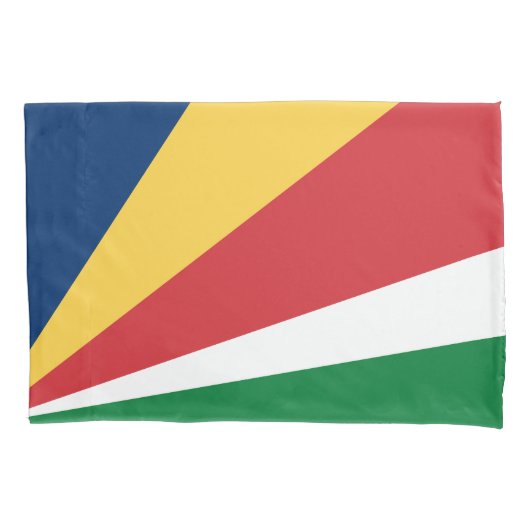 Seychelles Flag Kissenbezug (Vorderseite)