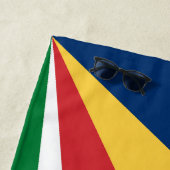 Seychelles Flag Strandtuch (Beispiel)