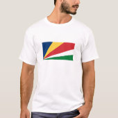 Seychelles Flag T-Shirt (Vorderseite)