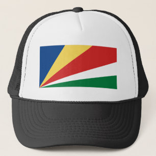 Seychelles Flag Truckerkappe