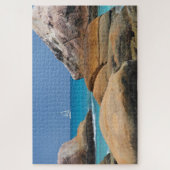 Seychelles Island Tropical Nautical Jigsaw Puzzle (Vertikal)