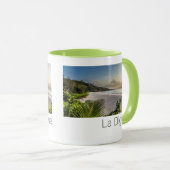 Seychelles La Digue Sunset Beach Holiday Souvenir Tasse (VorderseiteRechts)