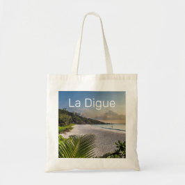 Seychelles La Digue Sunset Beach Holiday Souvenir Tragetasche