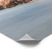 Seychelles La Digue Vintag Sunset Holiday Geschenk Poster (Ecke)