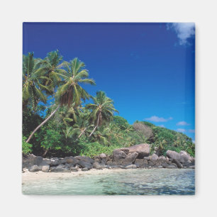 Seychelles, Mahe-Insel, Anse Royale Beach. 2 Magnet