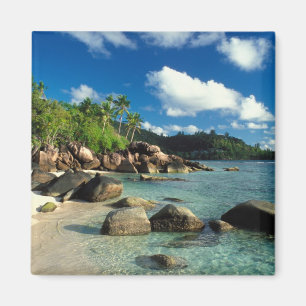 Seychelles, Mahe-Insel, Anse Royale Beach. 3 Magnet