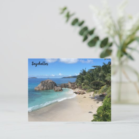Seychelles Maldives Postcard Postkarte (Stehend Vorderseite)