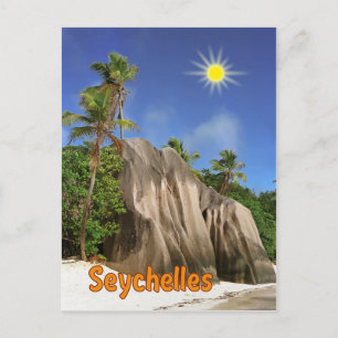 Seychelles Postkarte