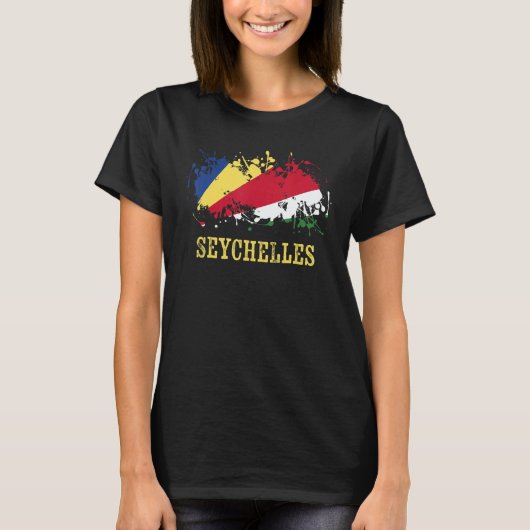 Seychellian enthusiasts for Sesel and Seychelles T-Shirt (Vorderseite)