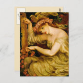 Sezauber von Dante Gabriel Rossetti Postkarte (Vorne/Hinten)