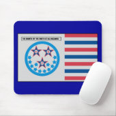 Sezessions-Flagge benutzt durch Florida - 10. Mousepad (Mit Mouse)