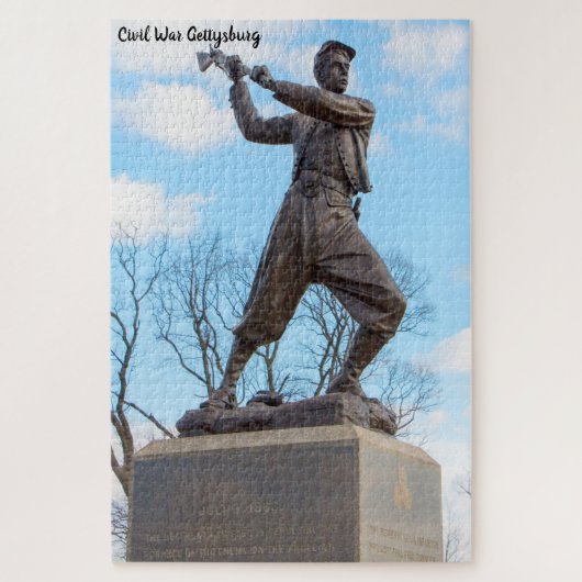 Sezessionskrieg Gettysburg Puzzle (Vertikal)