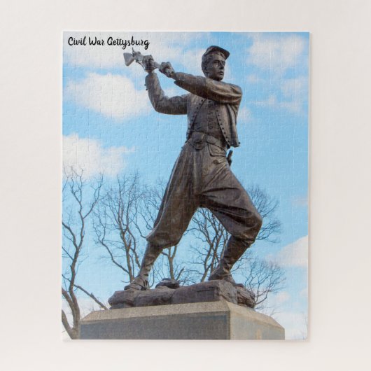 Sezessionskrieg Gettysburg Puzzle (Vertikal)