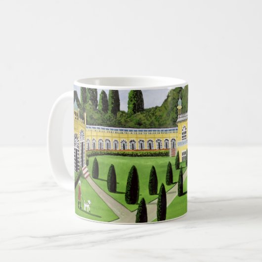 Sezincote Gloucestershire 1991 Kaffeetasse (Vorderseite Links)