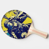 SF Anime Hero - Holzschnitt (1) Tischtennis Schläger (Seitenansicht)