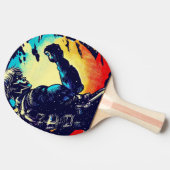 SF Anime Hero - Holzschnitt (2) Tischtennis Schläger (Seitenansicht)